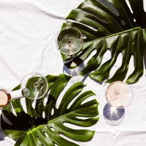 Inred med växtmotiv